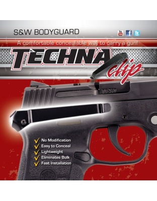 TECHNA CLIP HANDGUN RETENTION