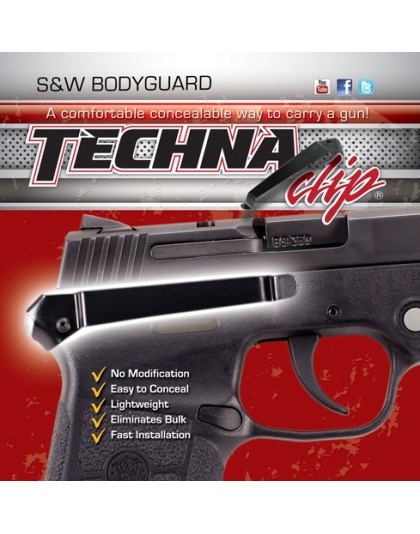 TECHNA CLIP HANDGUN RETENTION