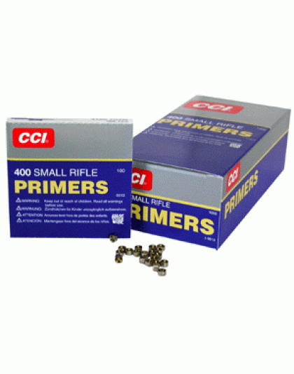 CCI PRIMERS 400 SMALL RIFLE