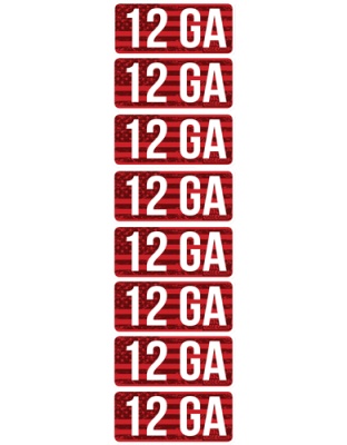 MTM AMMO CALIBER LABELS 12GA