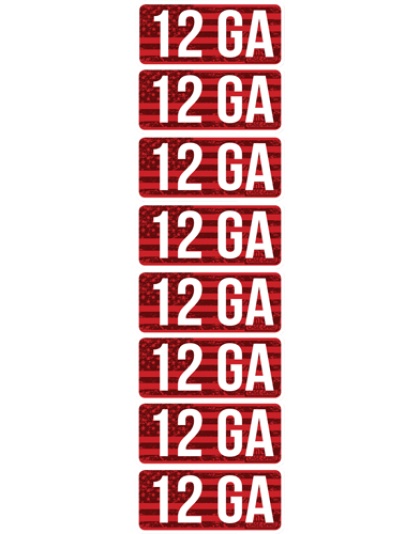 MTM AMMO CALIBER LABELS 12GA
