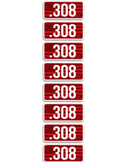 MTM AMMO CALIBER LABELS 308