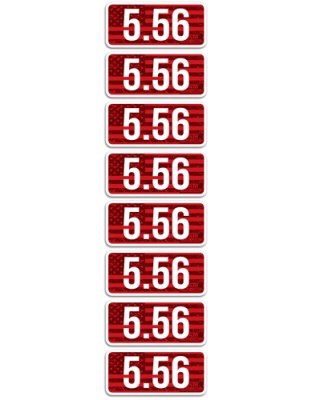 MTM AMMO CALIBER LABELS 5.56