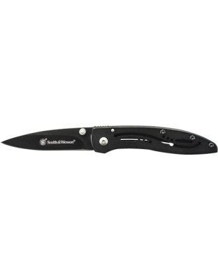 S&W KNIFE BLACK BLADE 3" BLADE