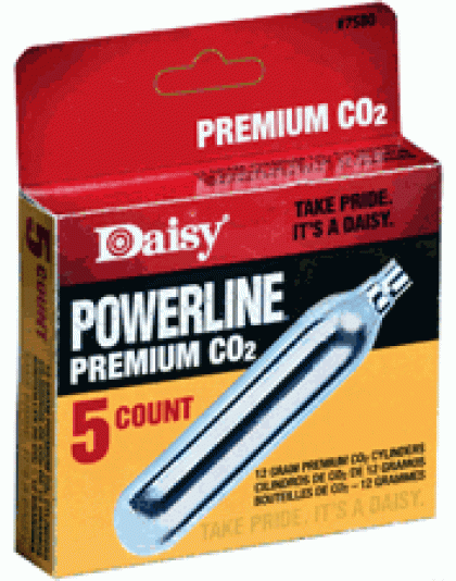 DAISY CO2 CYLINDERS 12-GRAMS