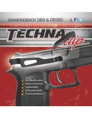 TECHNA CLIP HANDGUN RETENTION