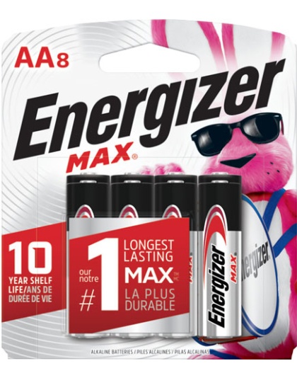 ENERGIZER MAX BATTERIES AA
